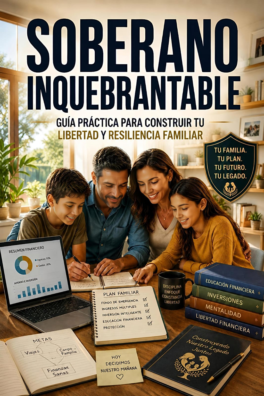 Soberano Inquebrantable: Guía práctica para construir tu libertad y resiliencia familiar