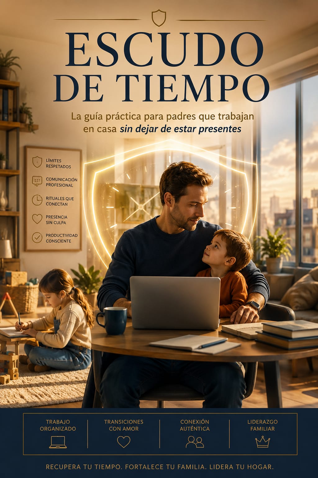 ESCUDO DE TIEMPO: Guia practica para padres que trabajan en casa sin dejar de estar presentes