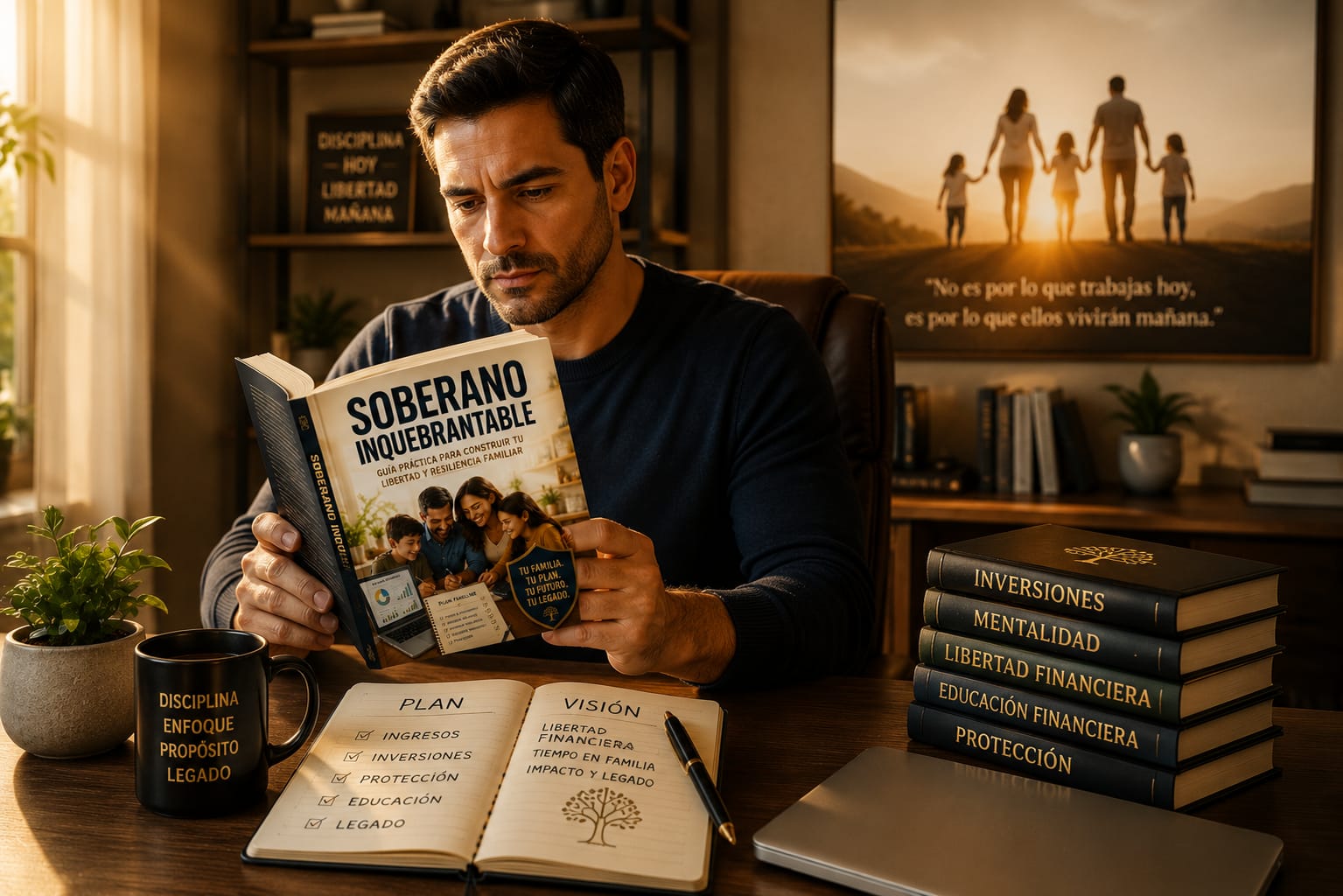 Soberano Inquebrantable: Guía práctica para construir tu libertad y resiliencia familiar