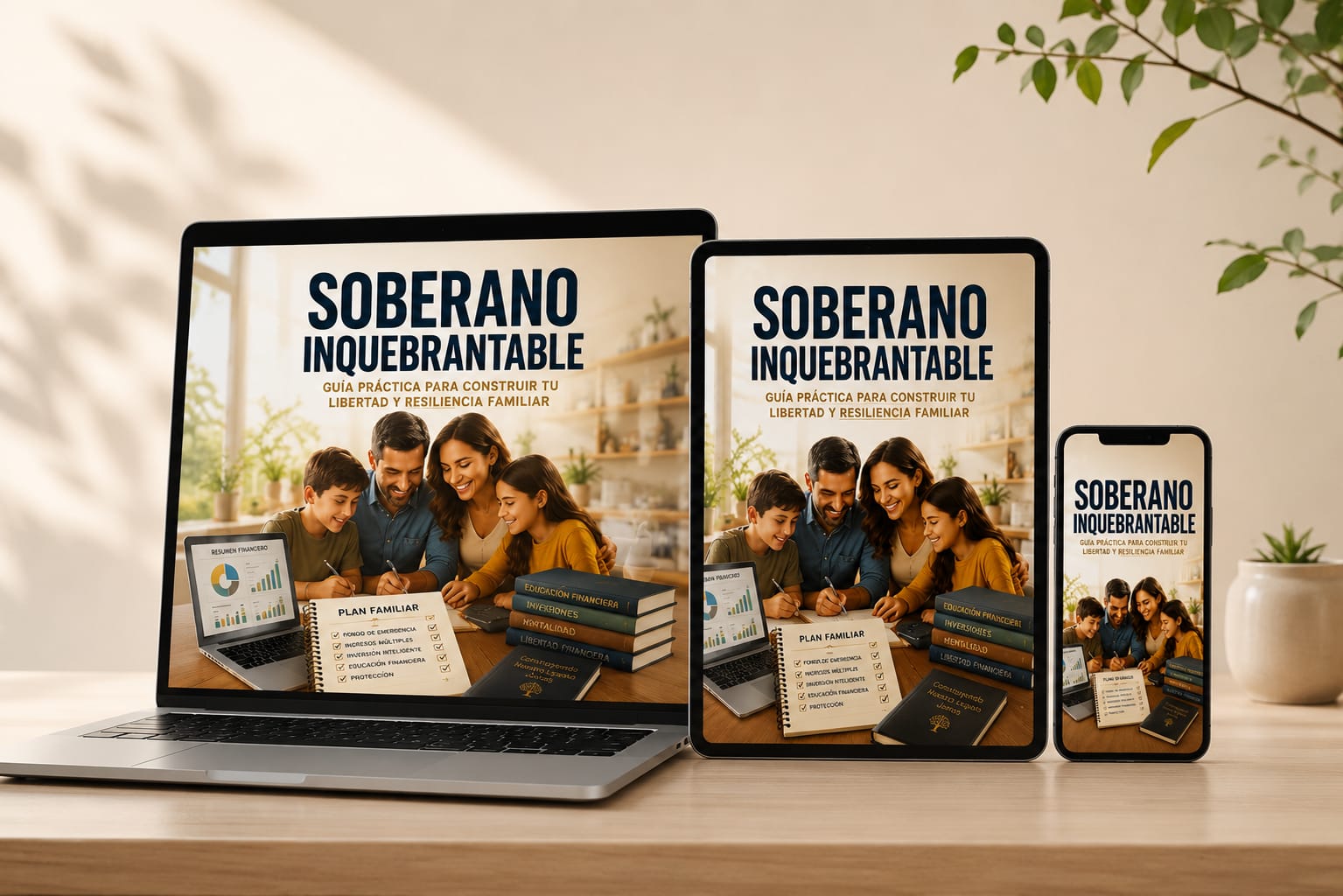 Soberano Inquebrantable: Guía práctica para construir tu libertad y resiliencia familiar