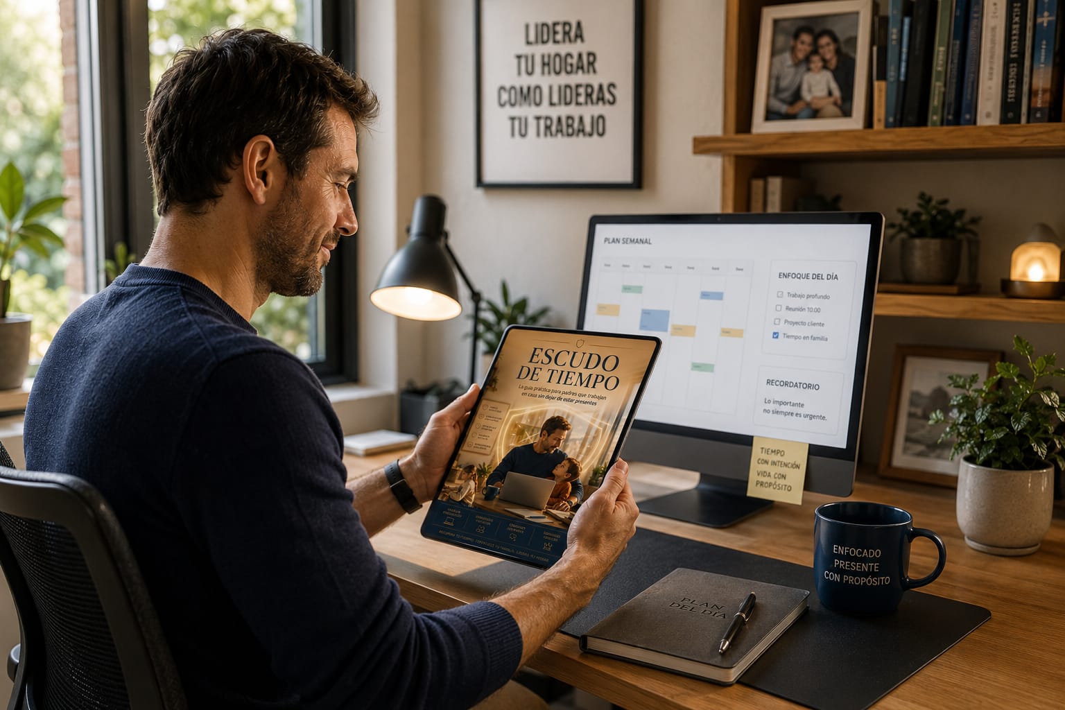 ESCUDO DE TIEMPO: Guia practica para padres que trabajan en casa sin dejar de estar presentes
